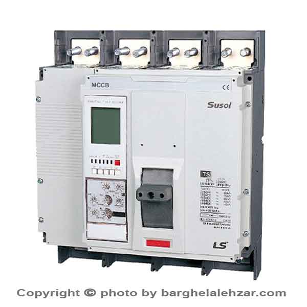 کلید اتوماتیک 1250 آمپر سه پل قابل تنظیم LS سری سوسل مدل TS 1250N NG5 1250 3 قدرت قطع 50KA