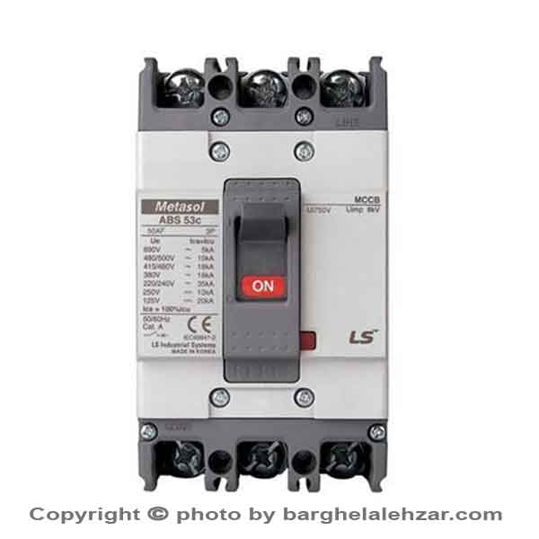 کلید اتوماتیک فیکس LS ال اس 60 آمپر متاسل مدل ABN103C/60 با قدرت قطع 22KA