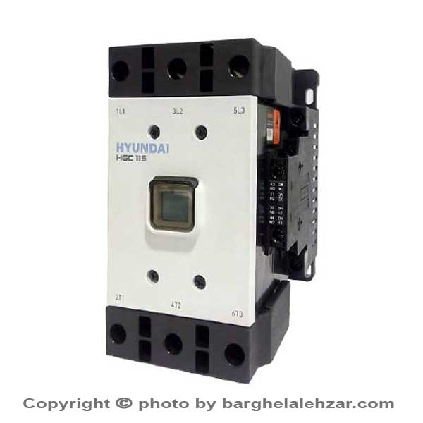 کنتاکتور هیوندا HGC 225B بوبین 24 ولت AC