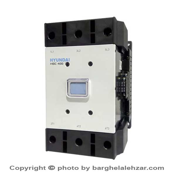 کنتاکتور هیوندا HGC 400B بوبین 24 ولت AC